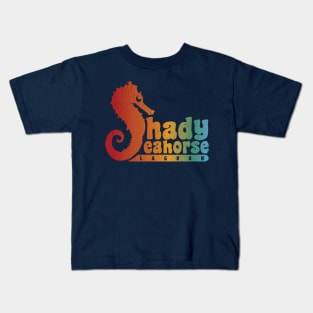 Shady Seahorse Lagoon Kids T-Shirt